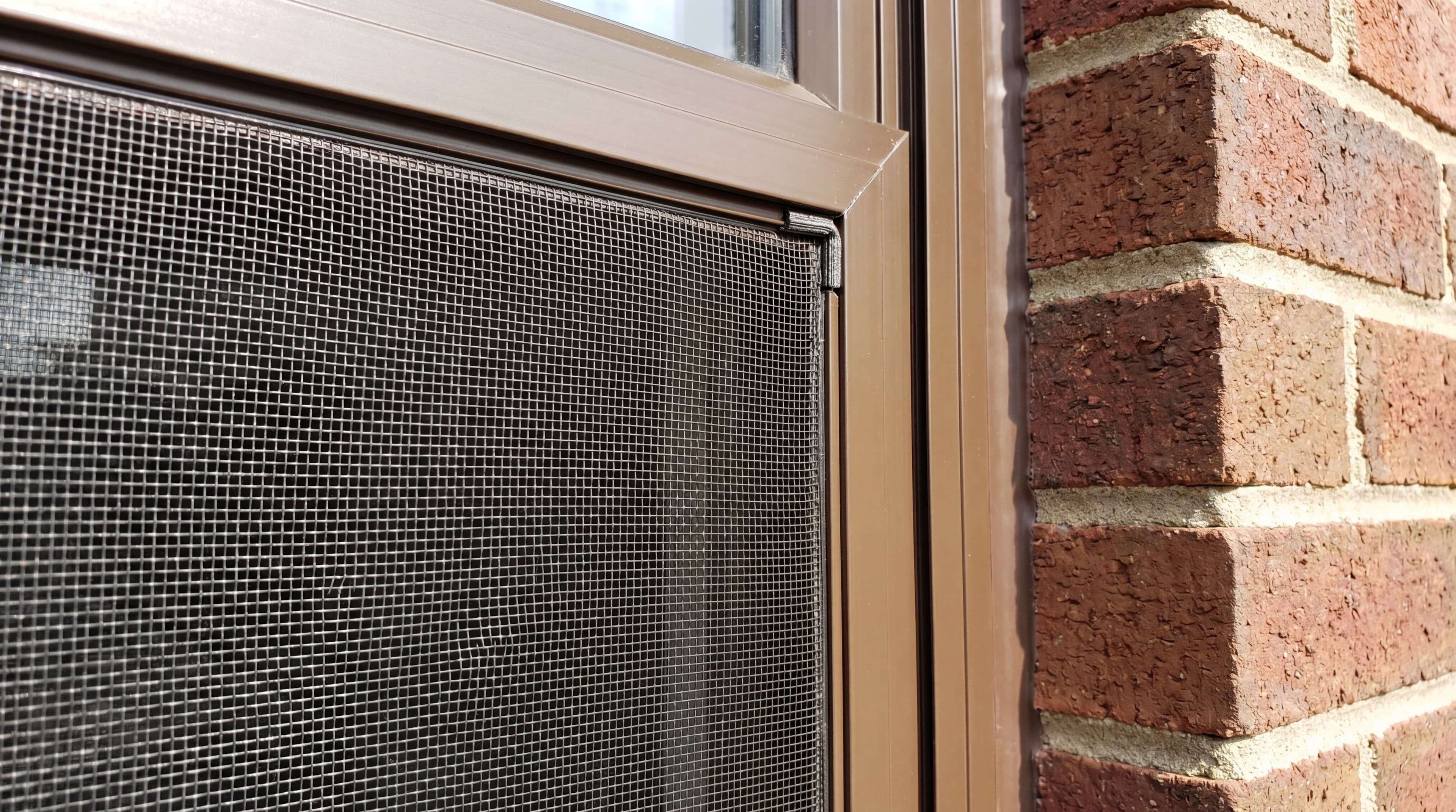 Window and door screen repair service