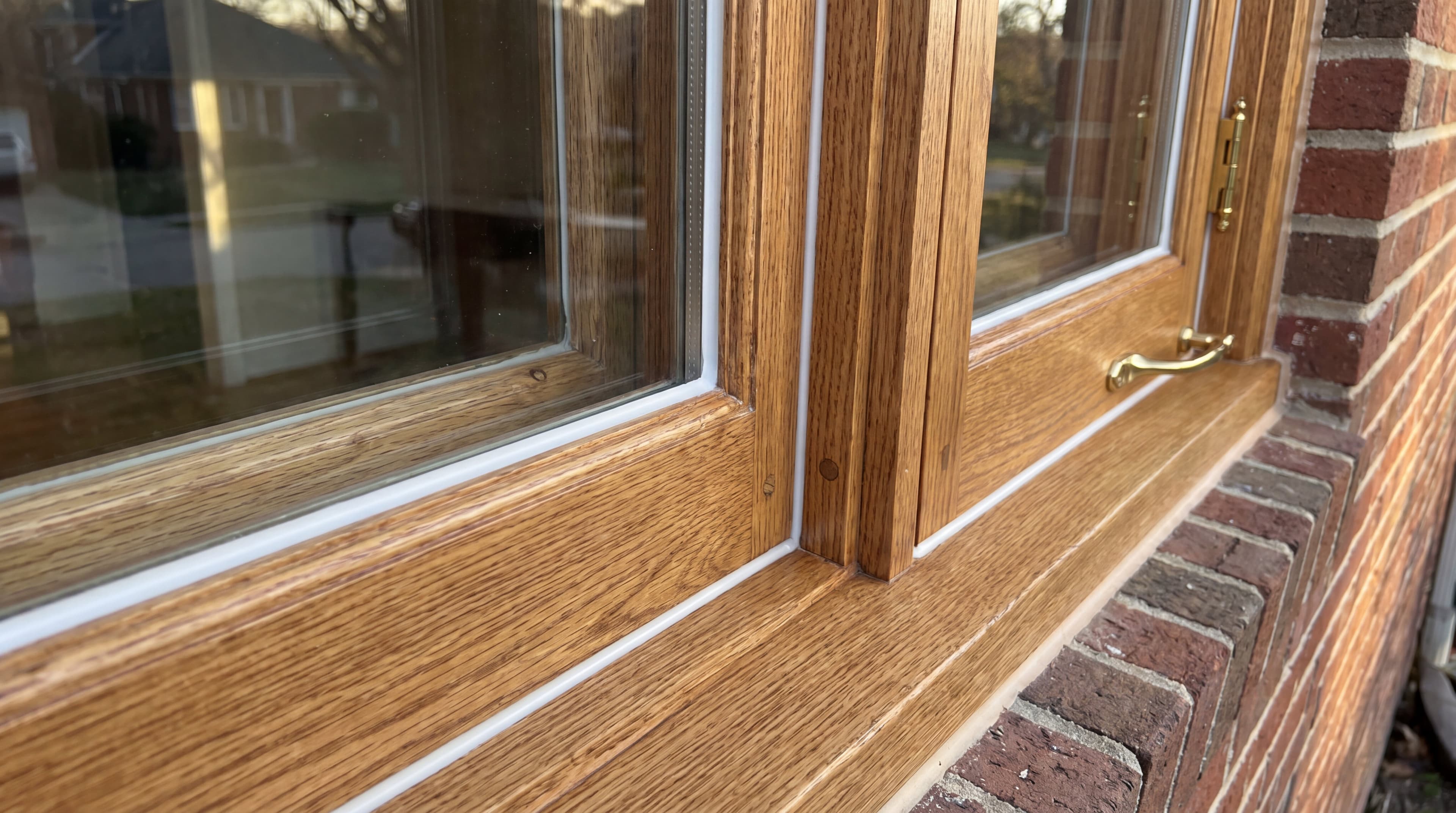 Window carpentry and wood frame repair