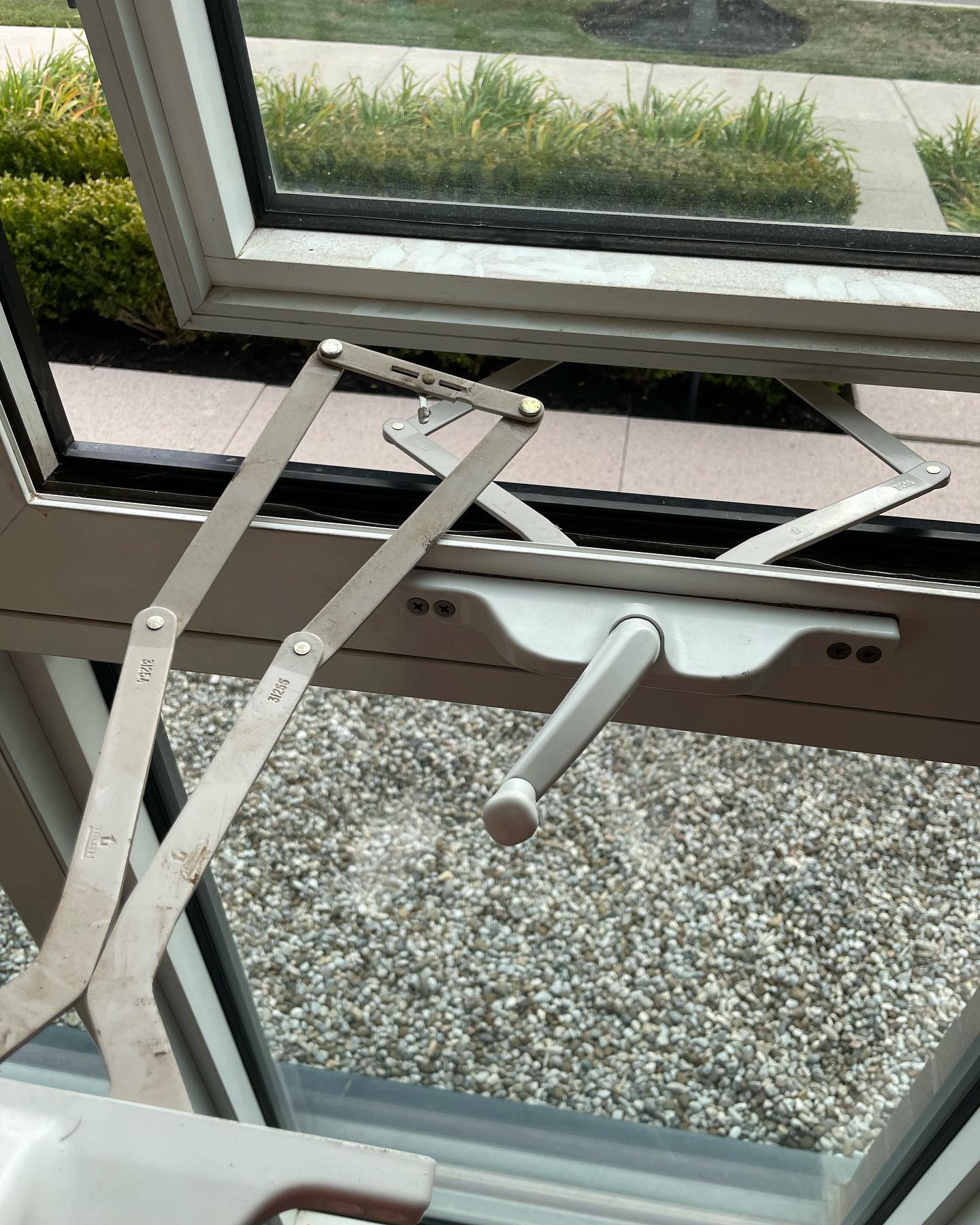 Window cranks and hardware replacement project in Richmond Hill