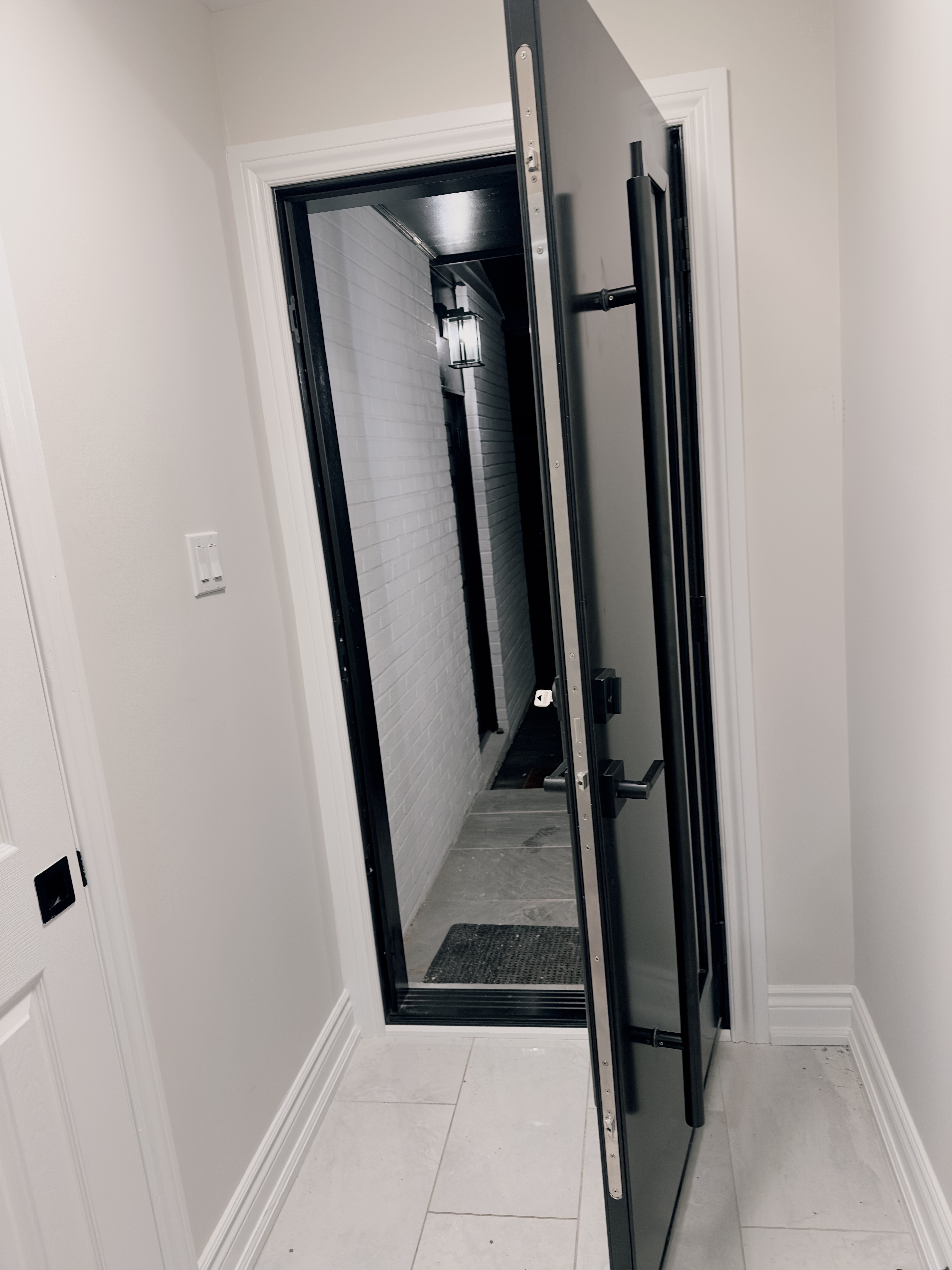 Door repairs with multipoint lock replacement in Pickering by Window Fix GTA.